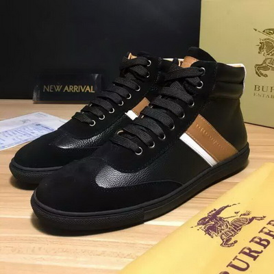 Burberry High-Top Fashion Men Shoes--010